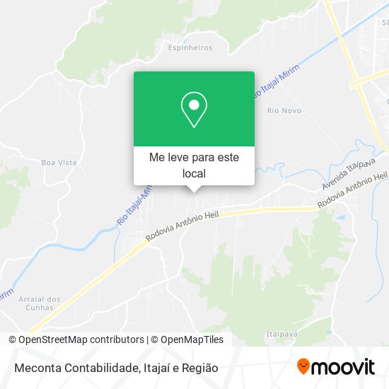 Meconta Contabilidade mapa