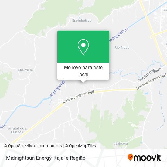 Midnightsun Energy mapa
