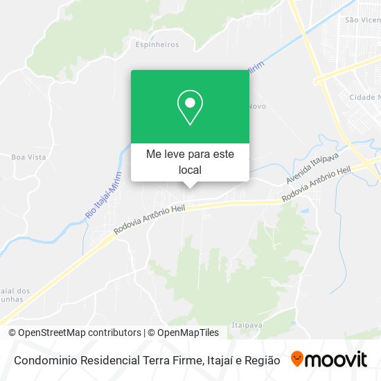 Condominio Residencial Terra Firme mapa