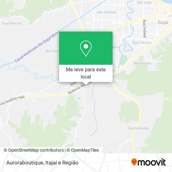 Auroraboutique mapa