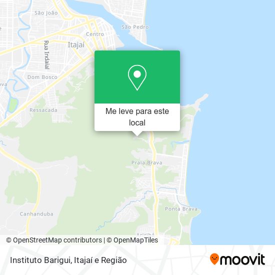 Instituto Barigui mapa