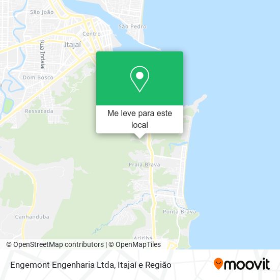 Engemont Engenharia Ltda mapa