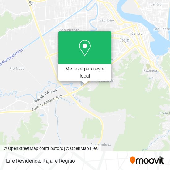 Life Residence mapa