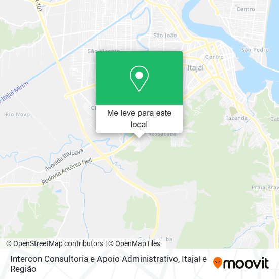 Intercon Consultoria e Apoio Administrativo mapa