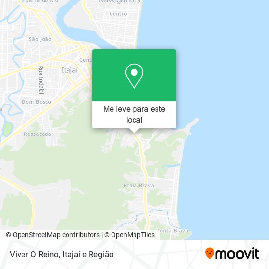 Viver O Reino mapa