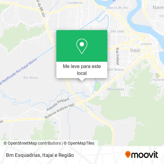 Bm Esquadrias mapa