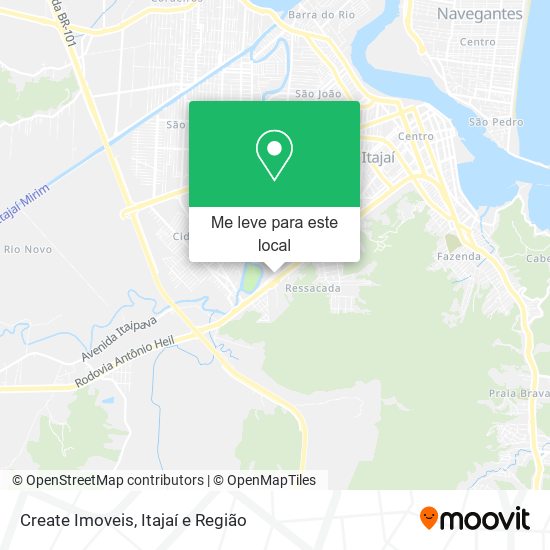 Create Imoveis mapa