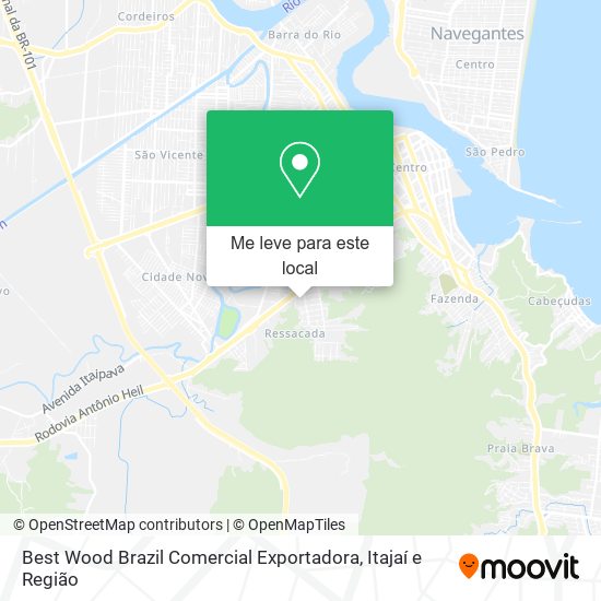 Best Wood Brazil Comercial Exportadora mapa