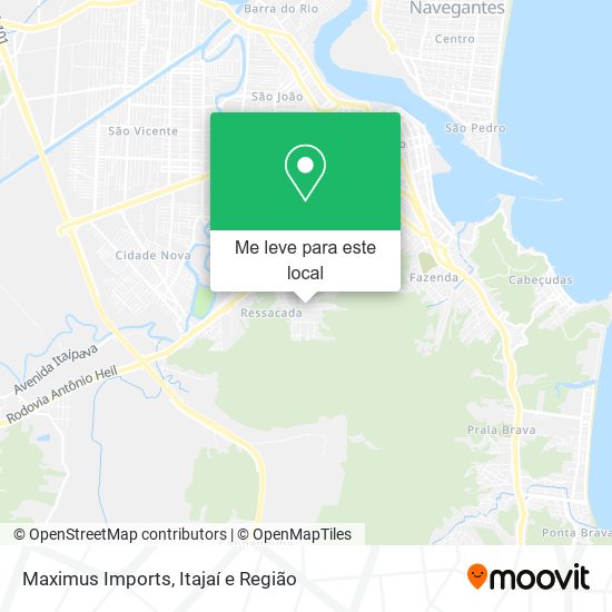Maximus Imports mapa