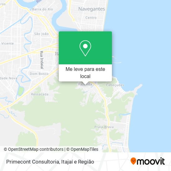 Primecont Consultoria mapa