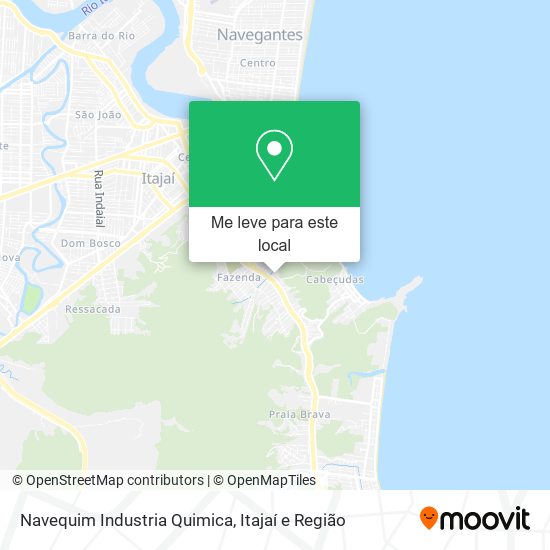 Navequim Industria Quimica mapa