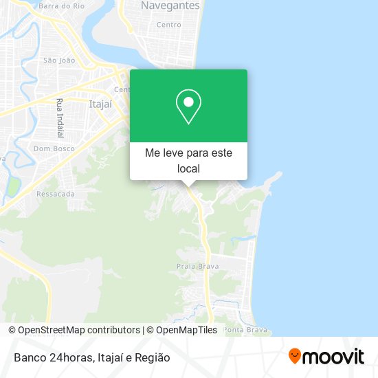 Banco 24horas mapa