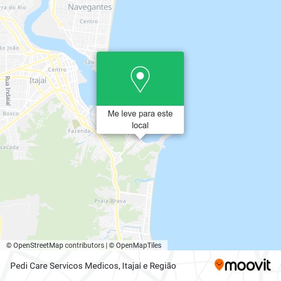 Pedi Care Servicos Medicos mapa