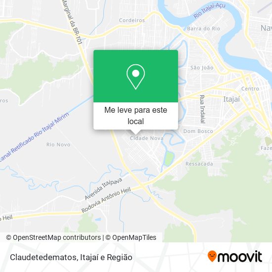 Claudetedematos mapa