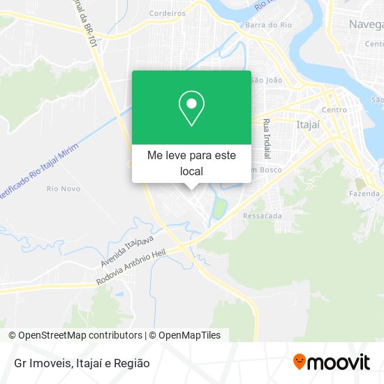 Gr Imoveis mapa