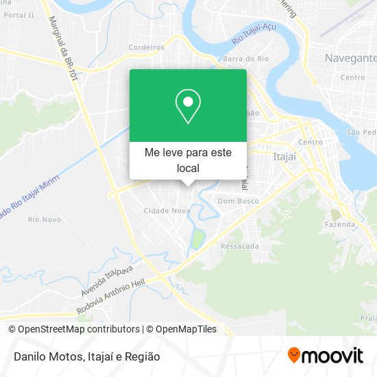 Danilo Motos mapa
