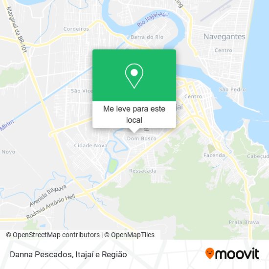 Danna Pescados mapa