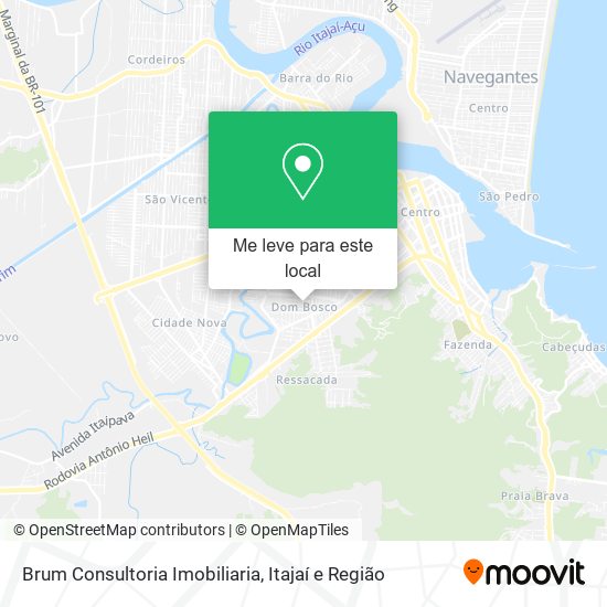 Brum Consultoria Imobiliaria mapa