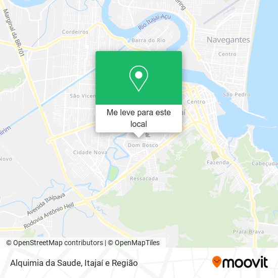 Alquimia da Saude mapa