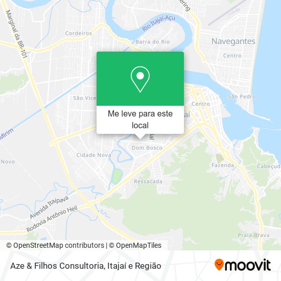Aze & Filhos Consultoria mapa