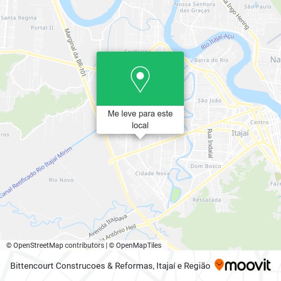 Bittencourt Construcoes & Reformas mapa