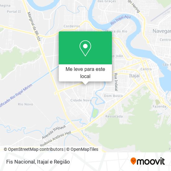 Fis Nacional mapa