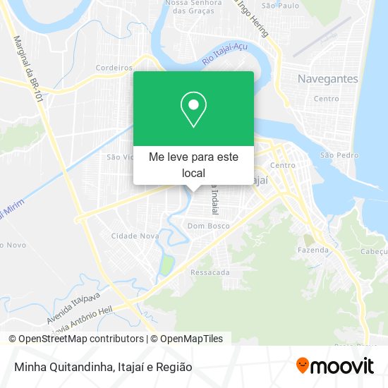 Minha Quitandinha mapa