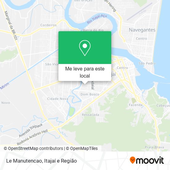 Le Manutencao mapa