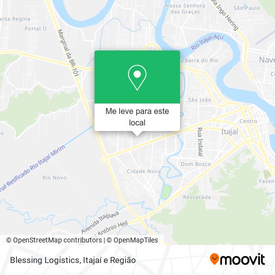 Blessing Logistics mapa