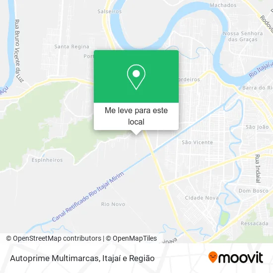 Autoprime Multimarcas mapa
