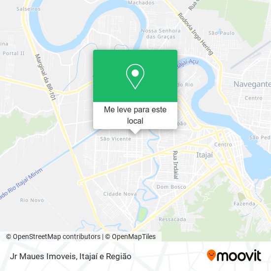 Jr Maues Imoveis mapa