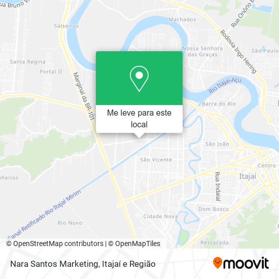 Nara Santos Marketing mapa