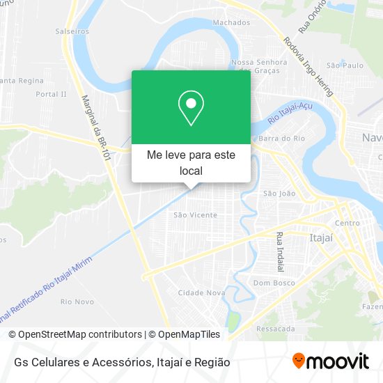 Gs Celulares e Acessórios mapa