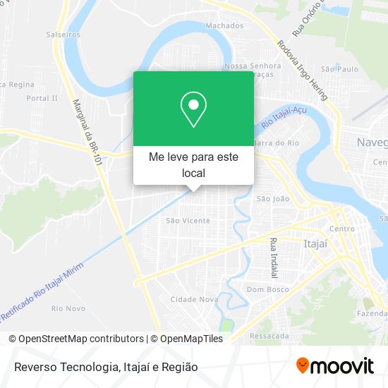 Reverso Tecnologia mapa