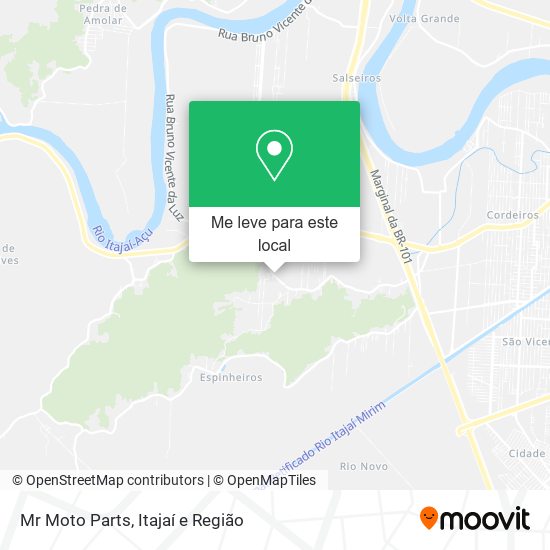 Mr Moto Parts mapa
