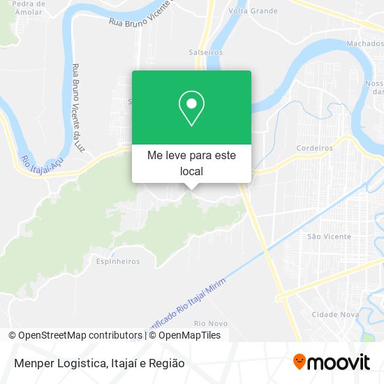 Menper Logistica mapa