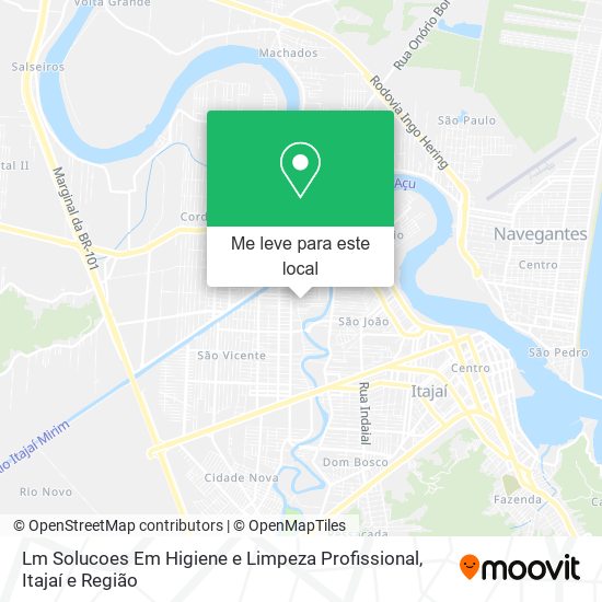 Lm Solucoes Em Higiene e Limpeza Profissional mapa