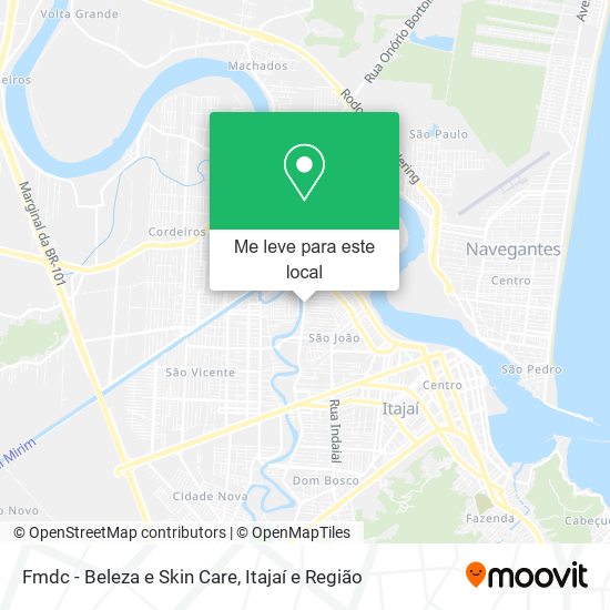 Fmdc - Beleza e Skin Care mapa