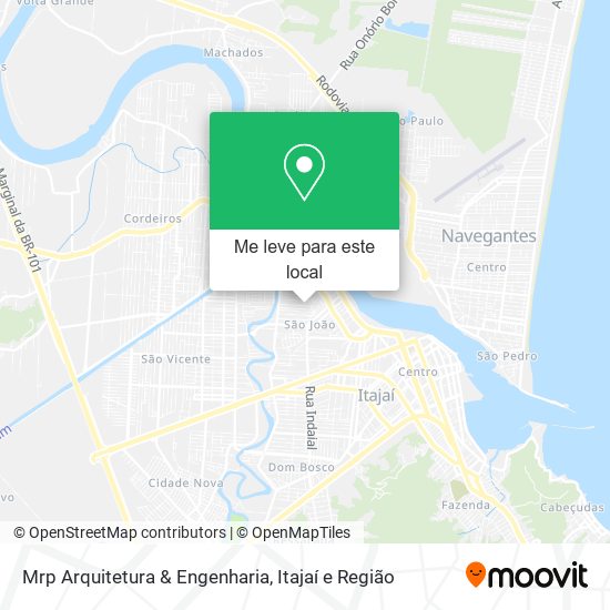 Mrp Arquitetura & Engenharia mapa