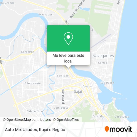 Auto Mix Usados mapa