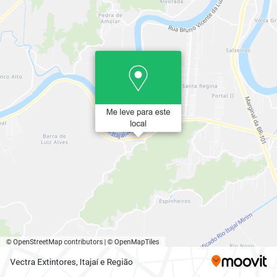 Vectra Extintores mapa