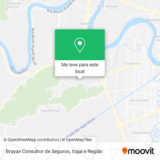 Brayan Consultor de Seguros mapa