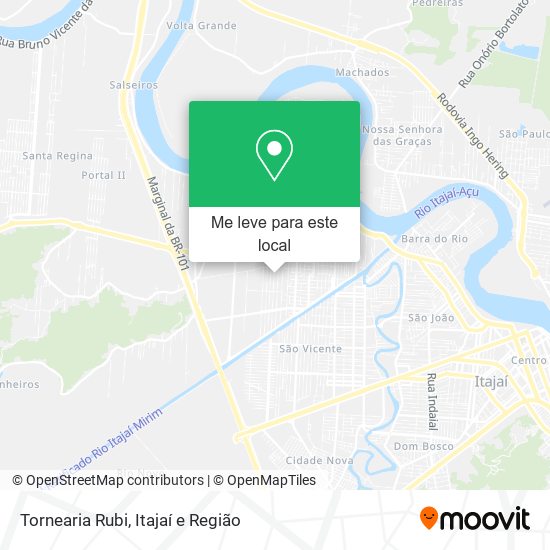Tornearia Rubi mapa