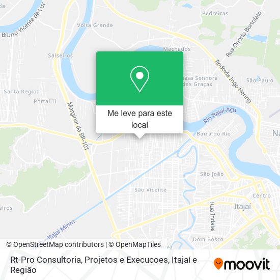 Rt-Pro Consultoria, Projetos e Execucoes mapa
