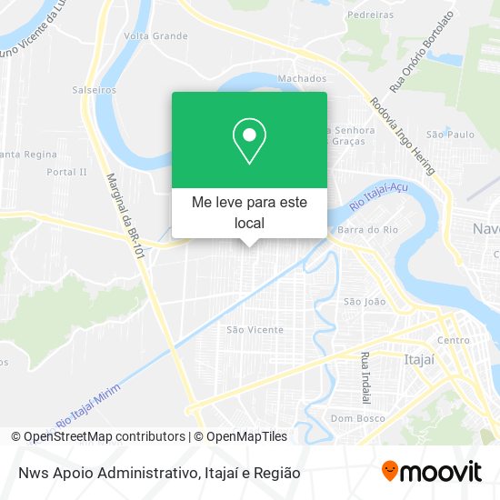 Nws Apoio Administrativo mapa