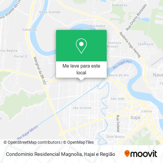 Condominio Residencial Magnolia mapa