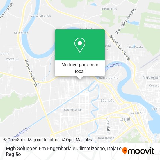 Mgb Solucoes Em Engenharia e Climatizacao mapa