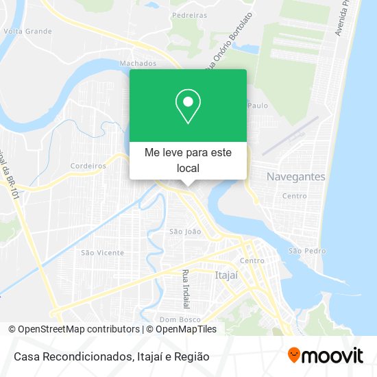 Casa Recondicionados mapa