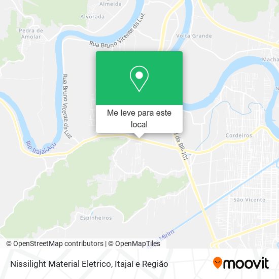 Nissilight Material Eletrico mapa