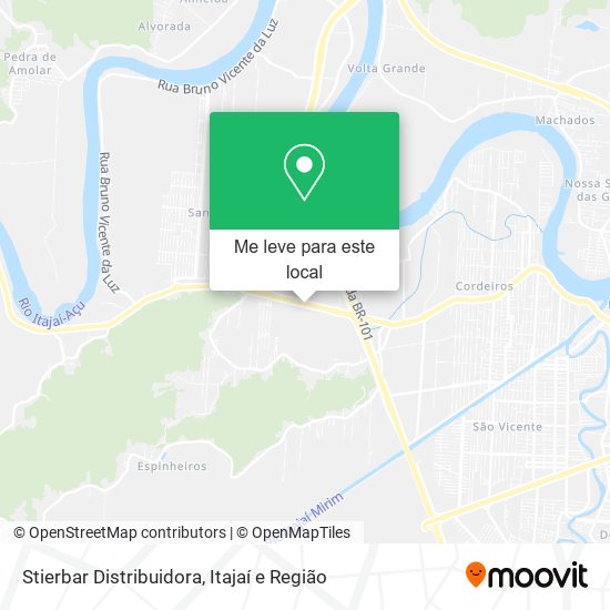 Stierbar Distribuidora mapa